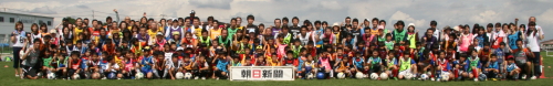 朝日新聞＆大宮アルディージャファミリーサッカースクール特別号外担当しました